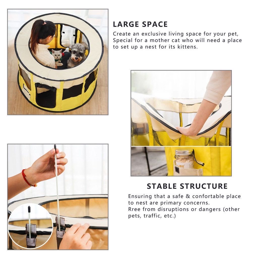 Thú Cưng Nhà Cho Có Thể Gập Lại Trong Nhà Lều Cho Mèo Phòng Giao Hàng Cho Mèo Lồng Mèo