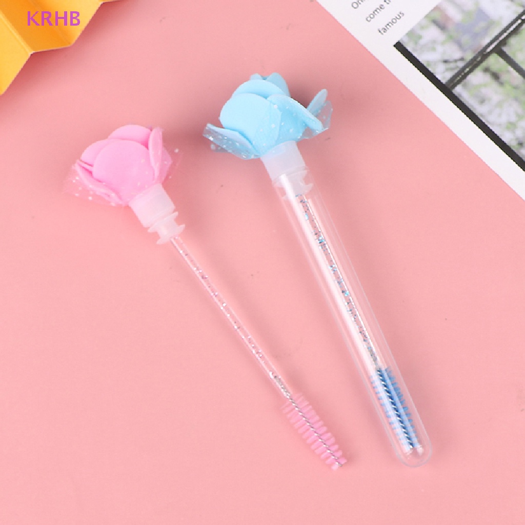 Set 10 Cọ Trang Điểm Lông Mi Chống Bụi Tiện Dụng Chất Lượng Cao