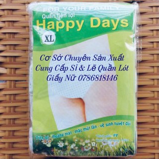 Combo 3 gói quần lót giấy 1 gói 5 chiếc
