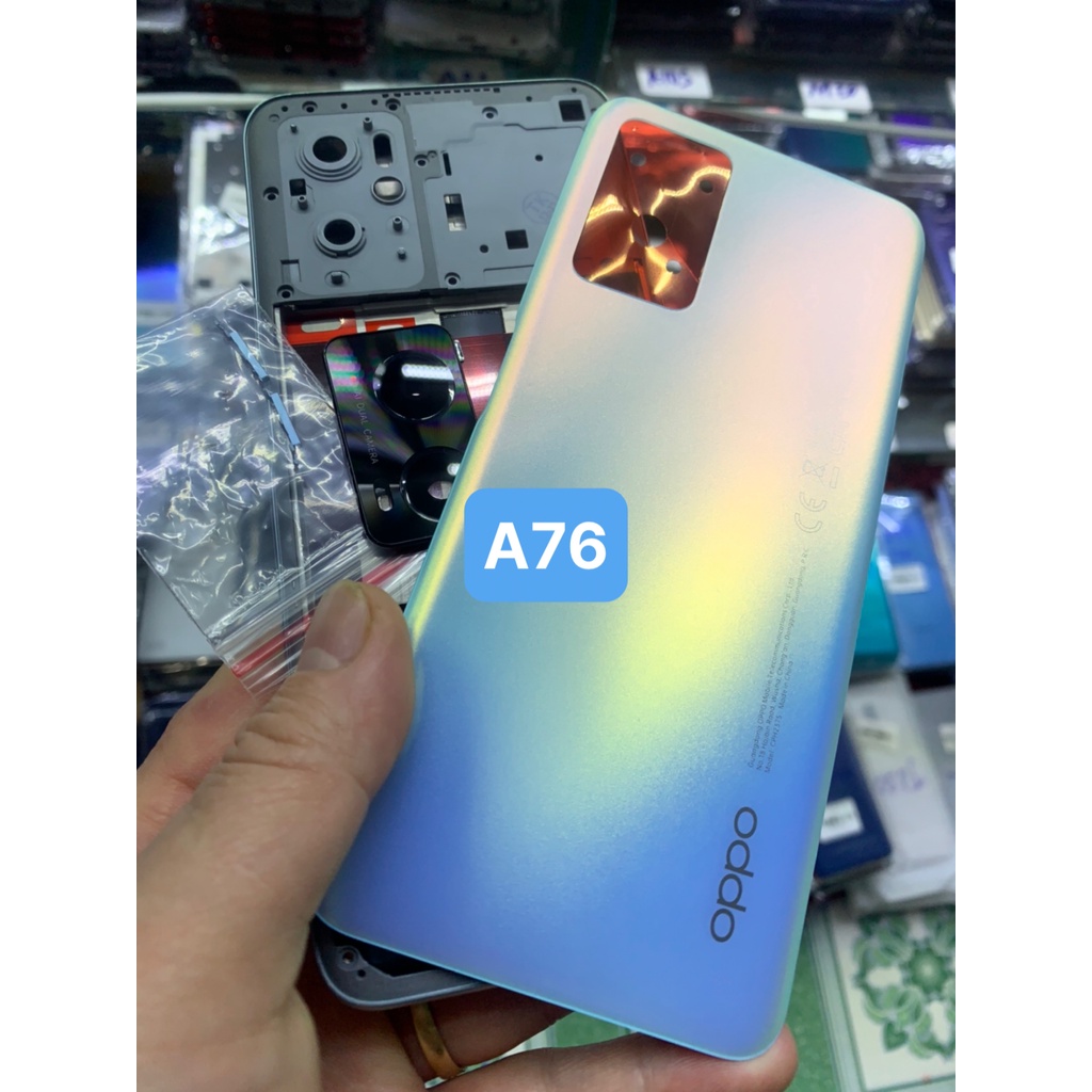 Bộ vỏ oppo A76 / hàng zin - ảnh thật