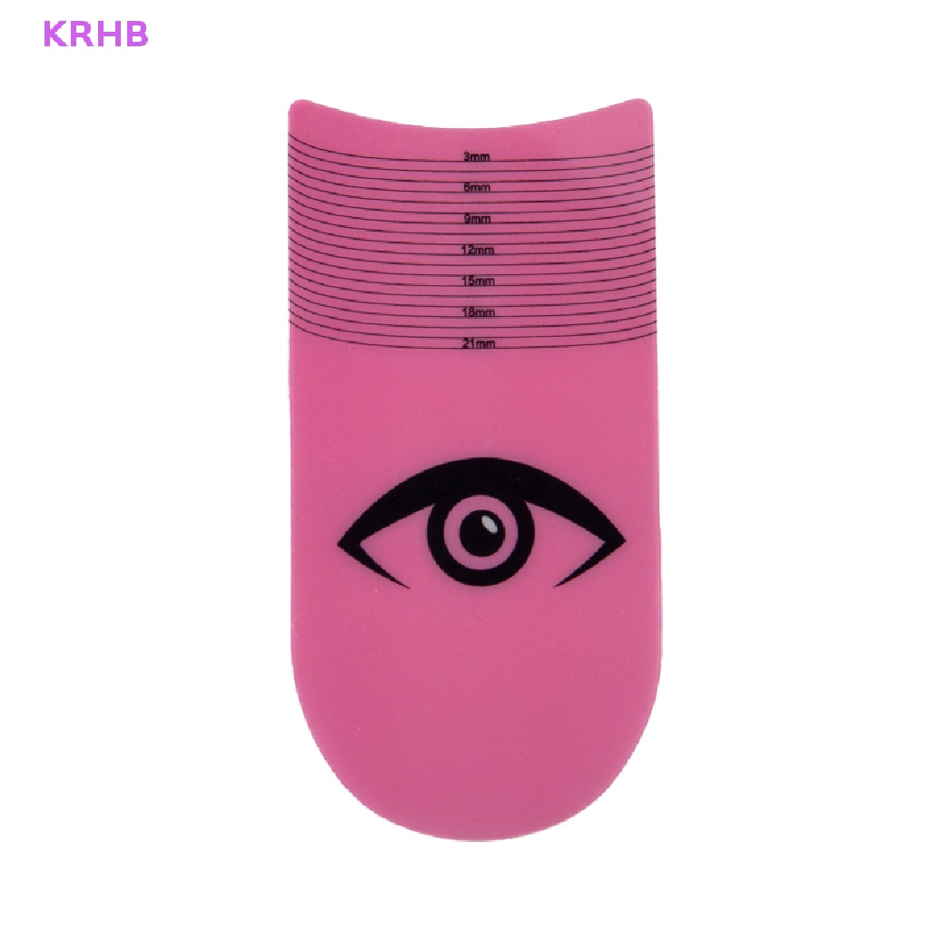 Set 3 Thước Kẻ Lông Mày KRHB Tiện Dụng Chất Lượng Cao