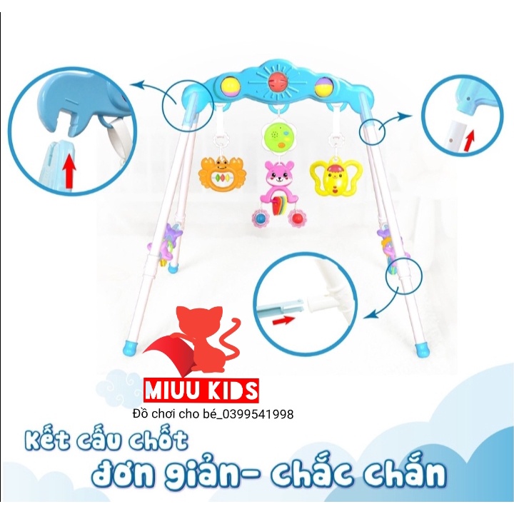 Kệ  Chữ A  Baby's Sun - Có Nhạc Chính Hãng Antona An Toàn Cho Bé