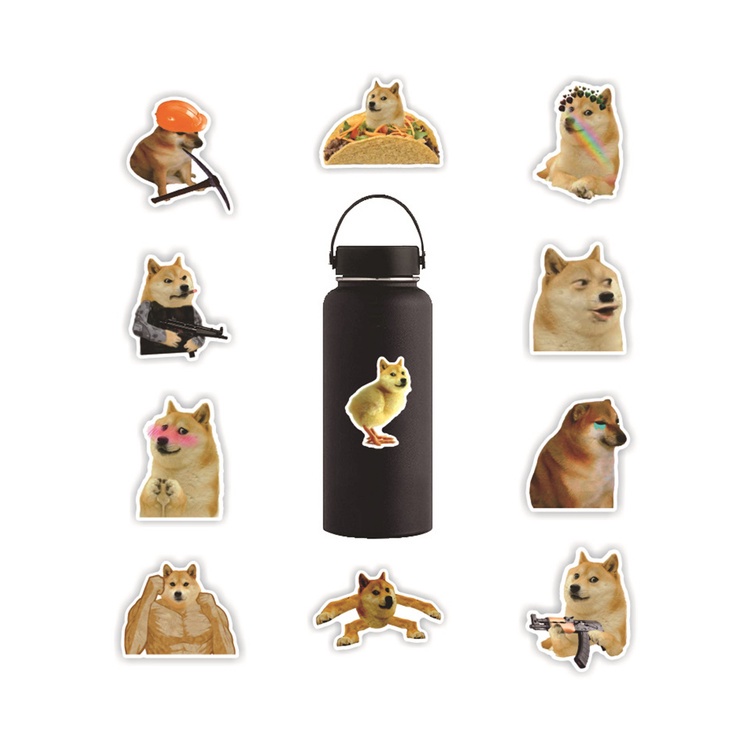 Bộ 50 Miếng Dán Họa Tiết Biểu Cảm Vui Nhộn Dễ Thương JP5