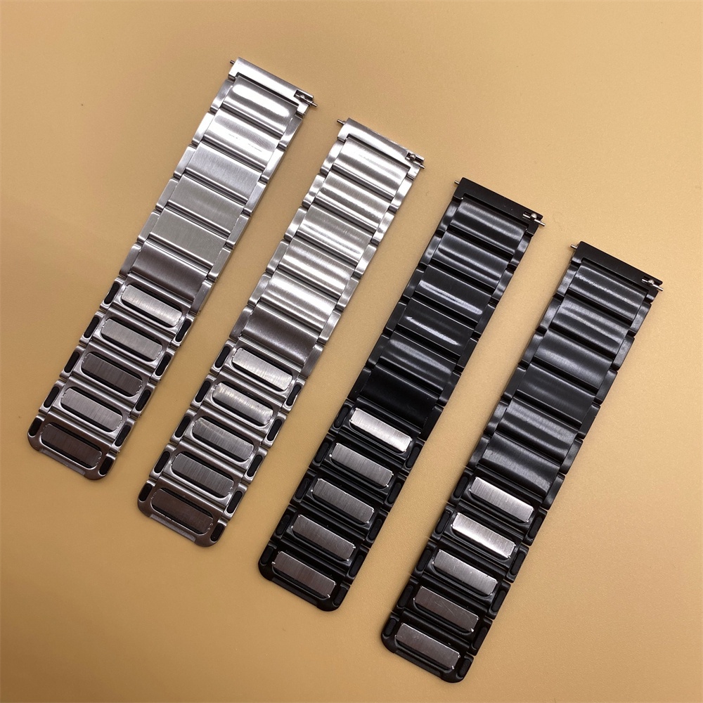 Dây Đeo Inox Khóa Nam Châm Cho Đồng Hồ Thông Minh garmin active vivomove 3 hr luxe 20mm 22mm