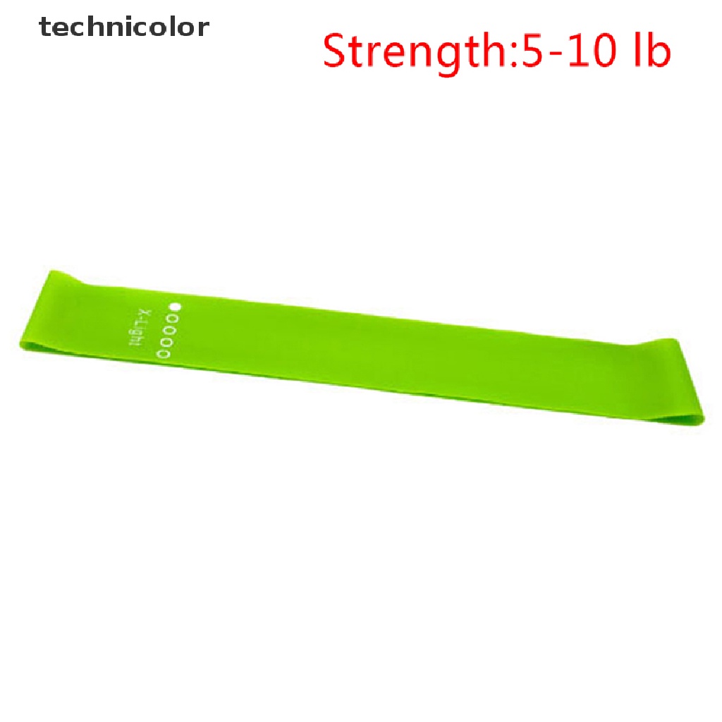 Dây Đai Kháng Lực Co Giãn Nhiều Màu Sắc Hỗ Trợ Luyện Tập Yoga / Gym / Thể Hình