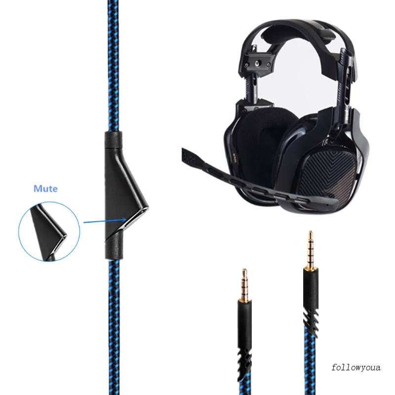 Dây Cáp Thay Thế Cho Tai Nghe Chơi Game Logi tech A10 A40