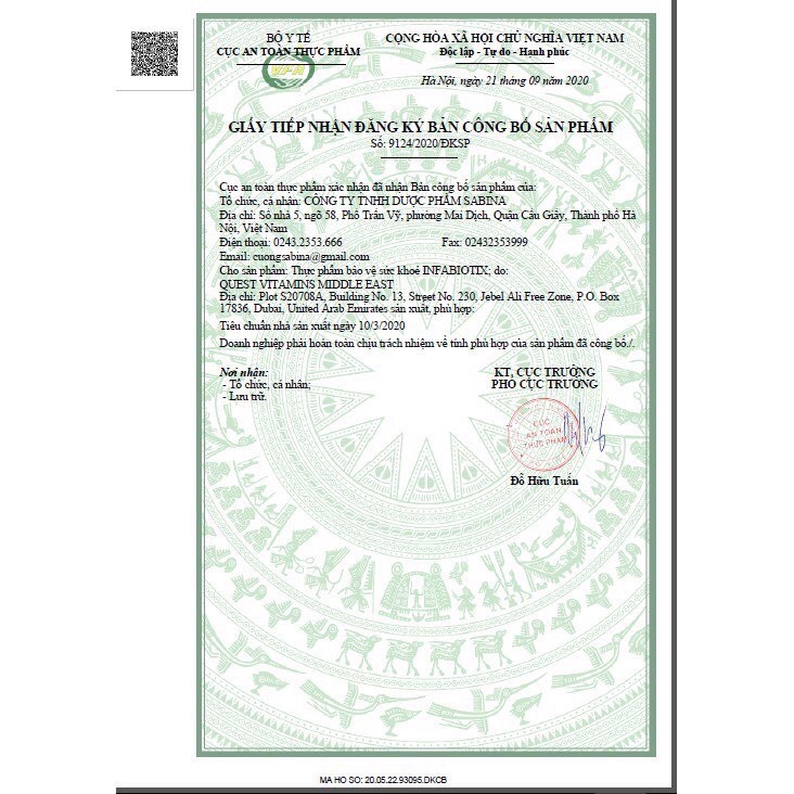 Infabiotix, men vi sinh cho bé, probiotic hỗ trợ bé ăn ngon, tăng hấp thu vitamin, và specckid zin c tăng đề kháng