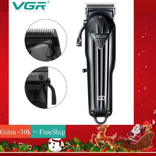 Tông Đơ Cắt Tóc Salon LED VGR282, Tạo Kiểu Chuyên Nghiệp