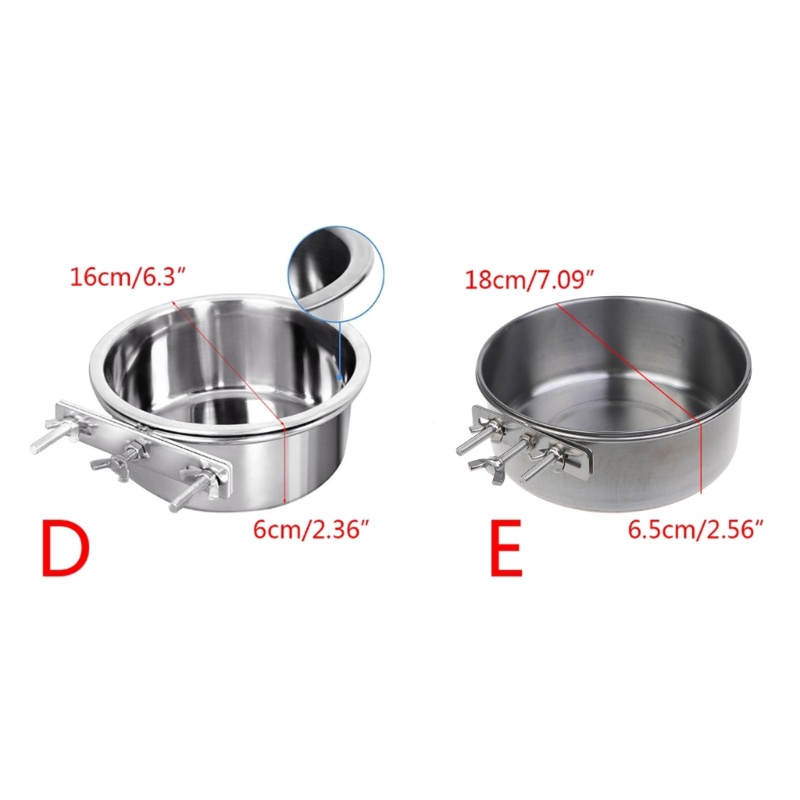 Bát Đựng Thức Ăn Nước Uống Gắn Lồng Dành Cho Thú Cưng