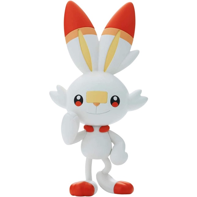 Mô hình lắp ráp Bandai Pokemon Plato Scorbunny 05 Plastic Model Collection Select Series
