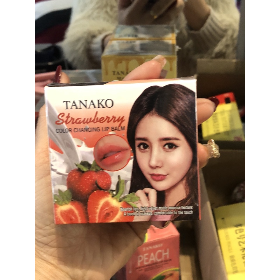 son dương môi hoa hàng thai