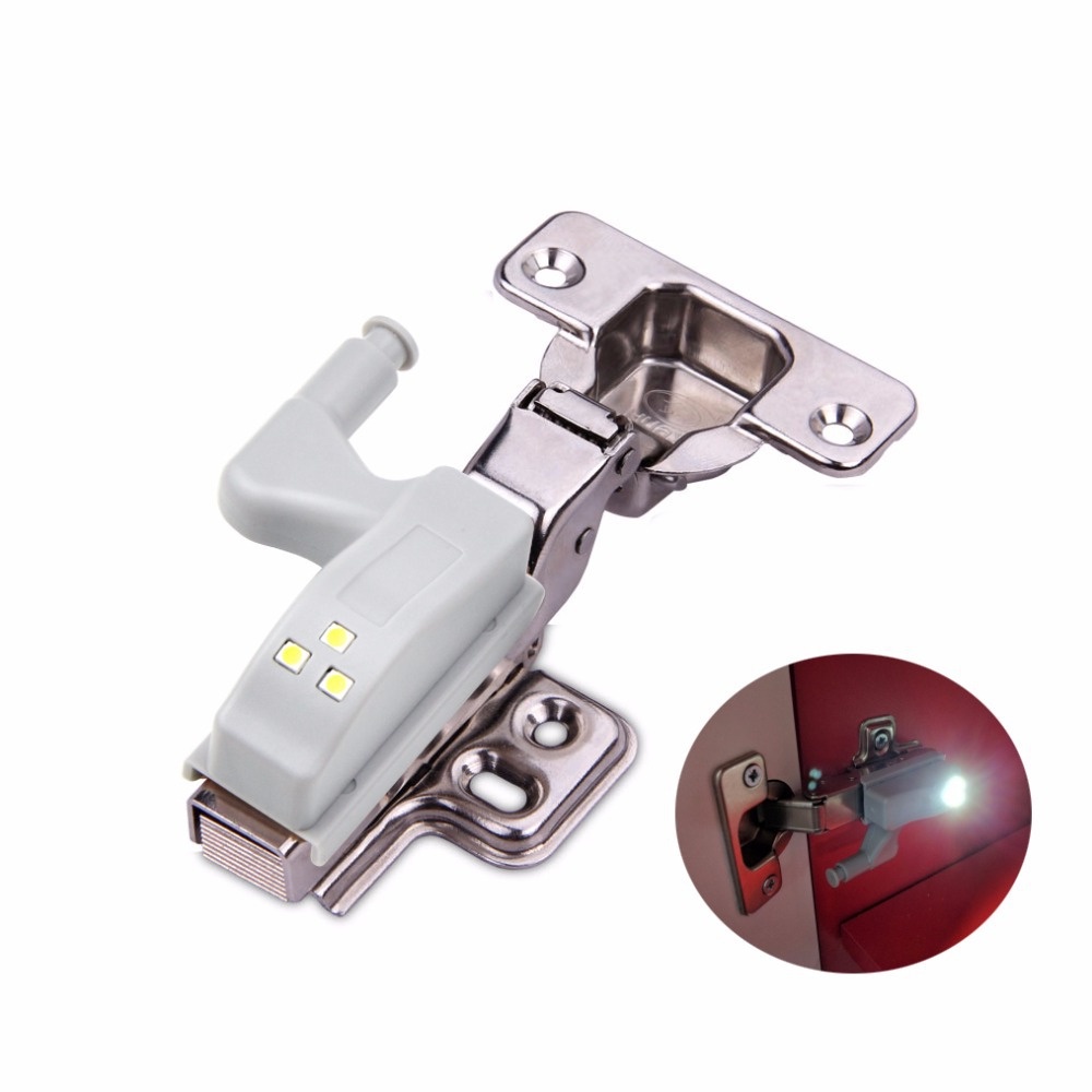 ♻️ Bộ đèn led gắn bản lề cánh cửa cơ chế mở ra tự phát sáng đóng vào tự tắt rất chi là tiện ích trong đời thường