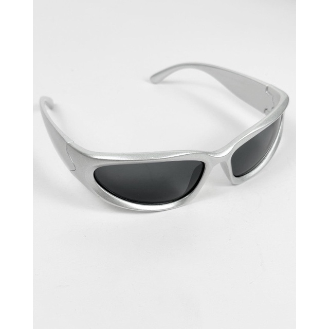 Kính mát có sẵn MOREGLASSES phong cách thời trang nam nữ Y2K Punk 2023 tròng kính chống UV 400 ảnh thật