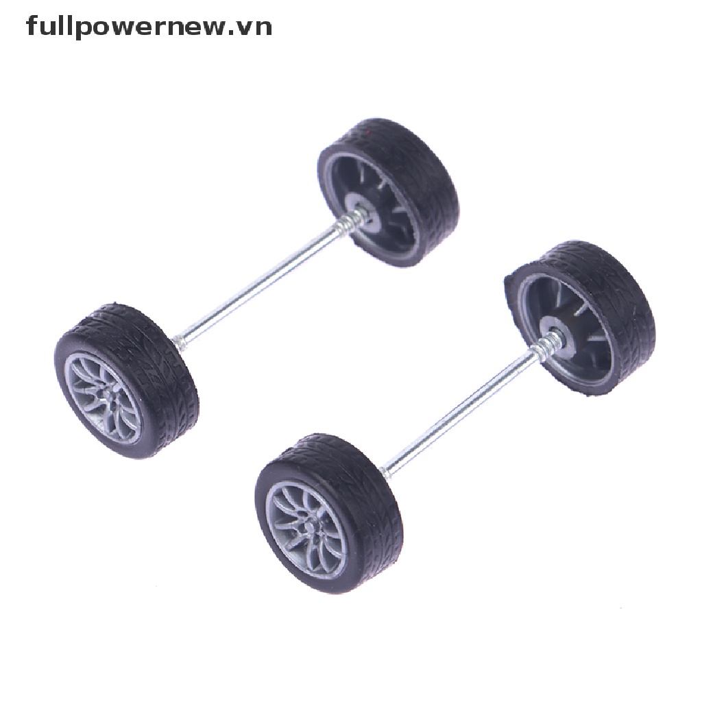 1 Bộ Bánh Xe Cao Su Tỉ Lệ 1: 64 Dành Cho Xe Hơi Đồ Chơi