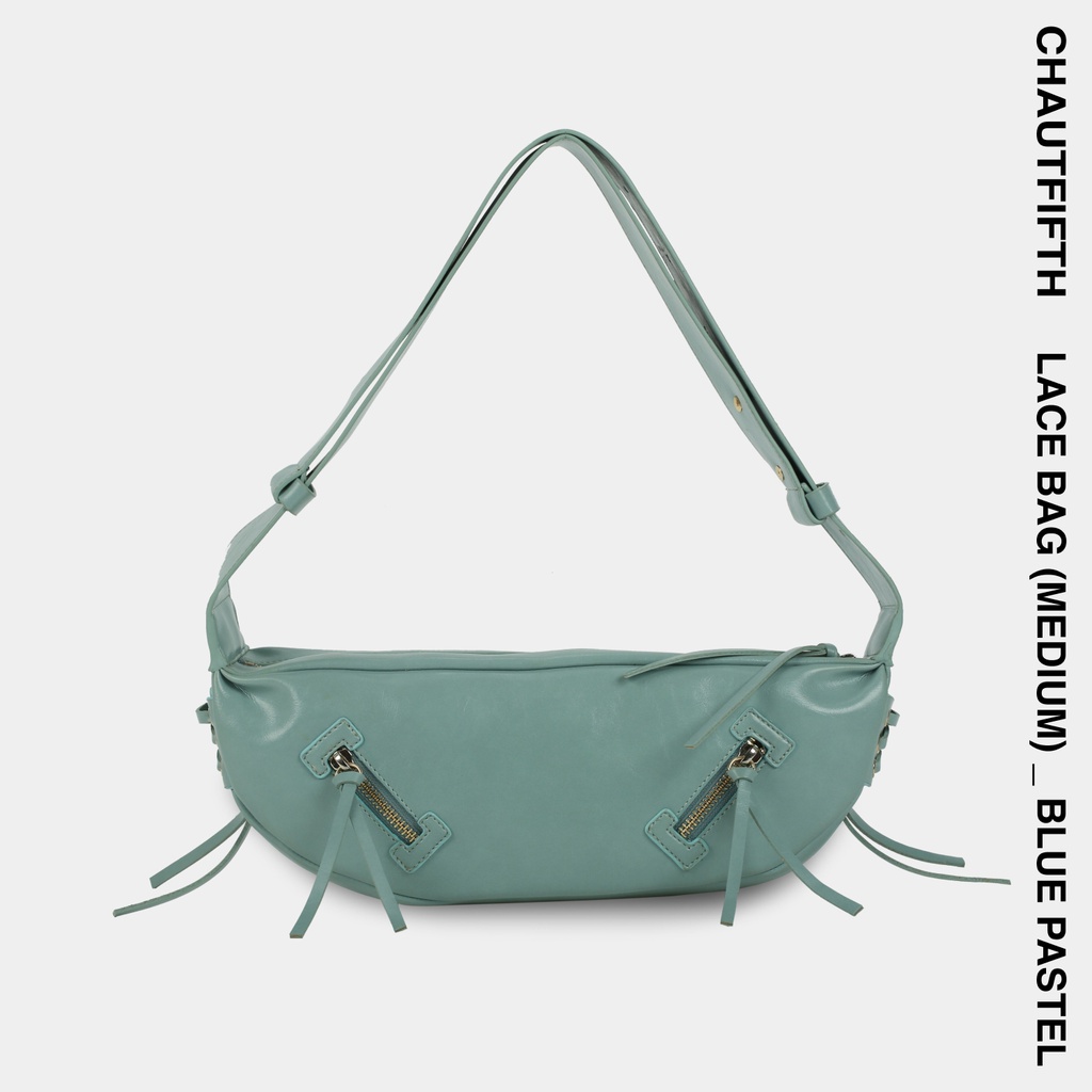 Túi xách LACE BAG size lớn (M) màu Xanh ngọc pastel - CHAUTFIFTH