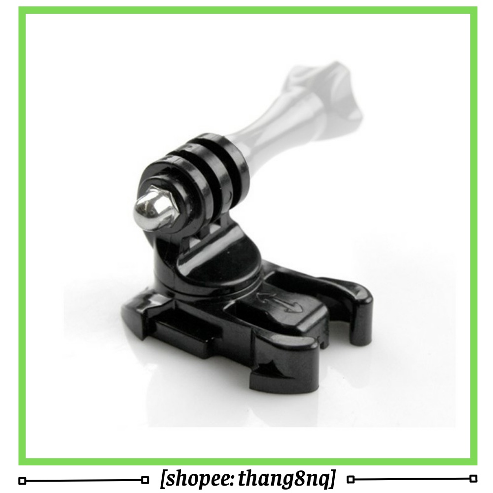 Mount gài xoay 360 độ, gắn mũ bảo hiểm, dây đeo ngực cho gopro, action cam