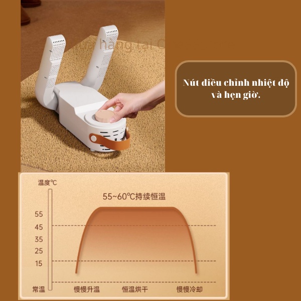 Máy sấy giày đa năng khử trùng thông minh,khử mùi giày tất, găng tay bằng tia cực tím loại cao cấp 2022-ptkl.congnghe