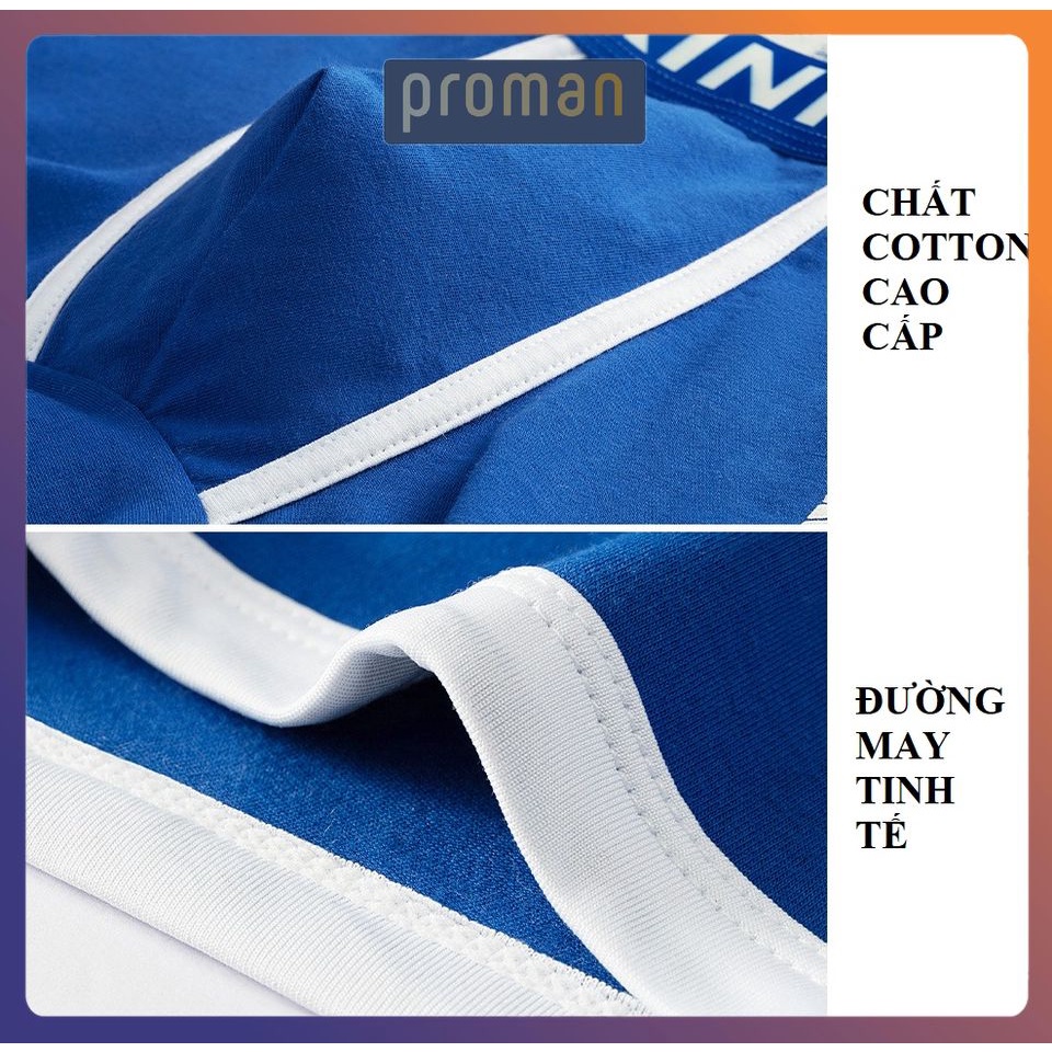 Quần Lót Nam Boxer in hình cá heo, Quần Sịp Nam đùi chất Lụa Băng Mềm Mịn Cao Cấp SL03 sl02 SD09 PROMAN