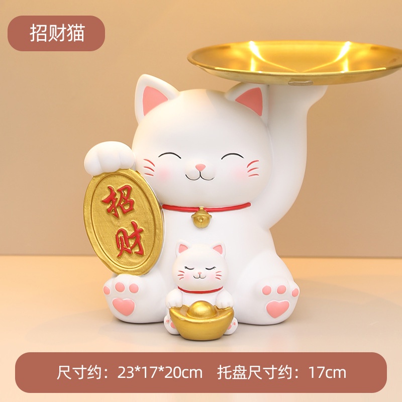Chú Mèo May Mắn Dùng Để Trang Trí Cửa Ra Vào / Tủ Giày / Đồ Gia Dụng