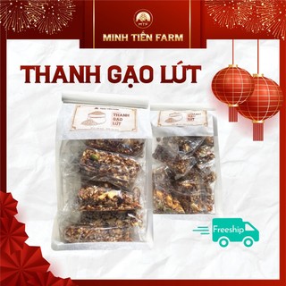 Thanh gạo lứt ngũ cốc túi 300gr ăn kiêng Minh Tiến Farm