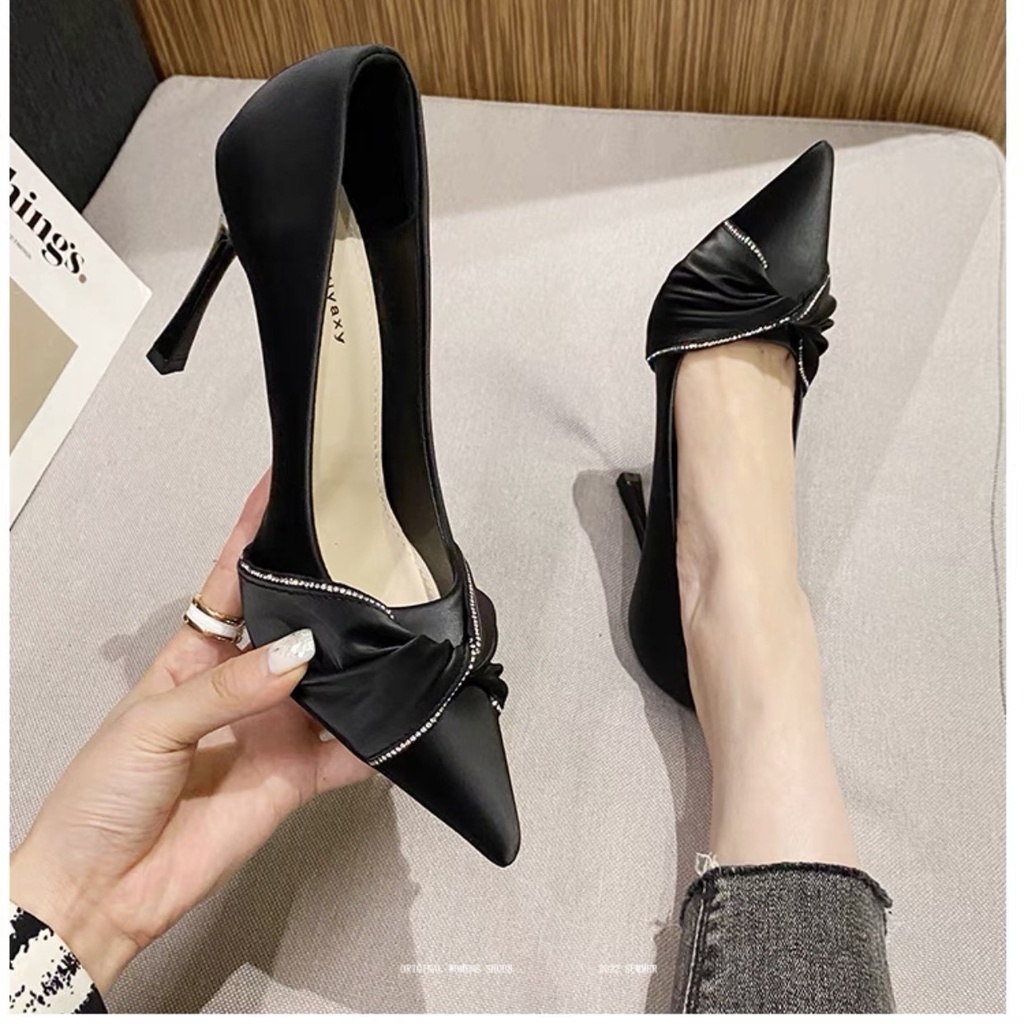 Min's Shoes - Giày Cao Gót Mũi Nhọn Da Mềm Cao Cấp C96