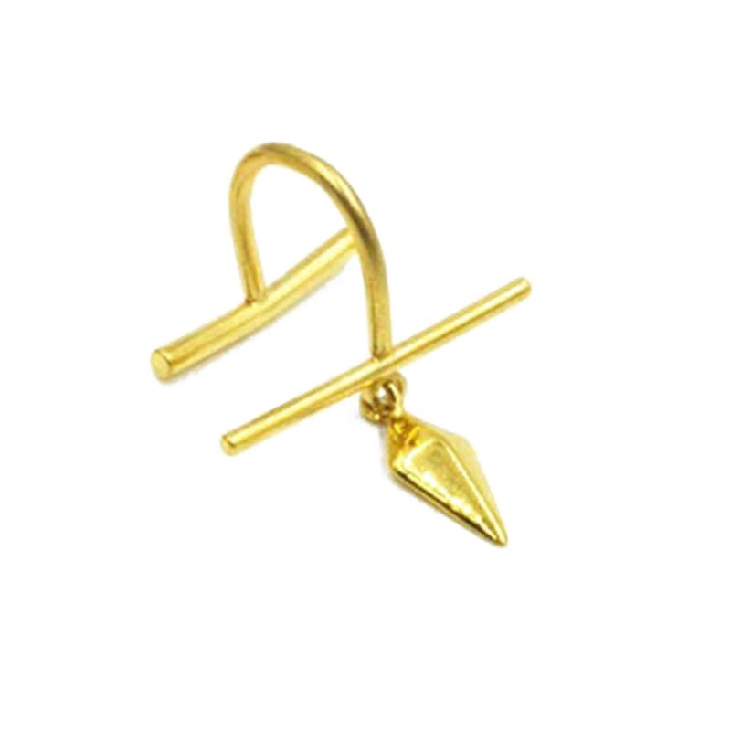 Khuyên Xỏ Môi Không Xỏ Bằng Thép Không Gỉ Đính Đá Zircon Trang Sức Sinh Nhật Cho Nam Nữ