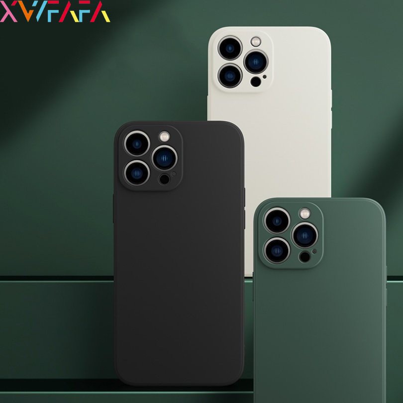 For Redmi K60 K60Pro K50 K50Pro K50Ultra K40 K40Pro K30 K30Pro Phone Cases Square Liquid Silicone Phone Full Lens Protector Case Casing Cover