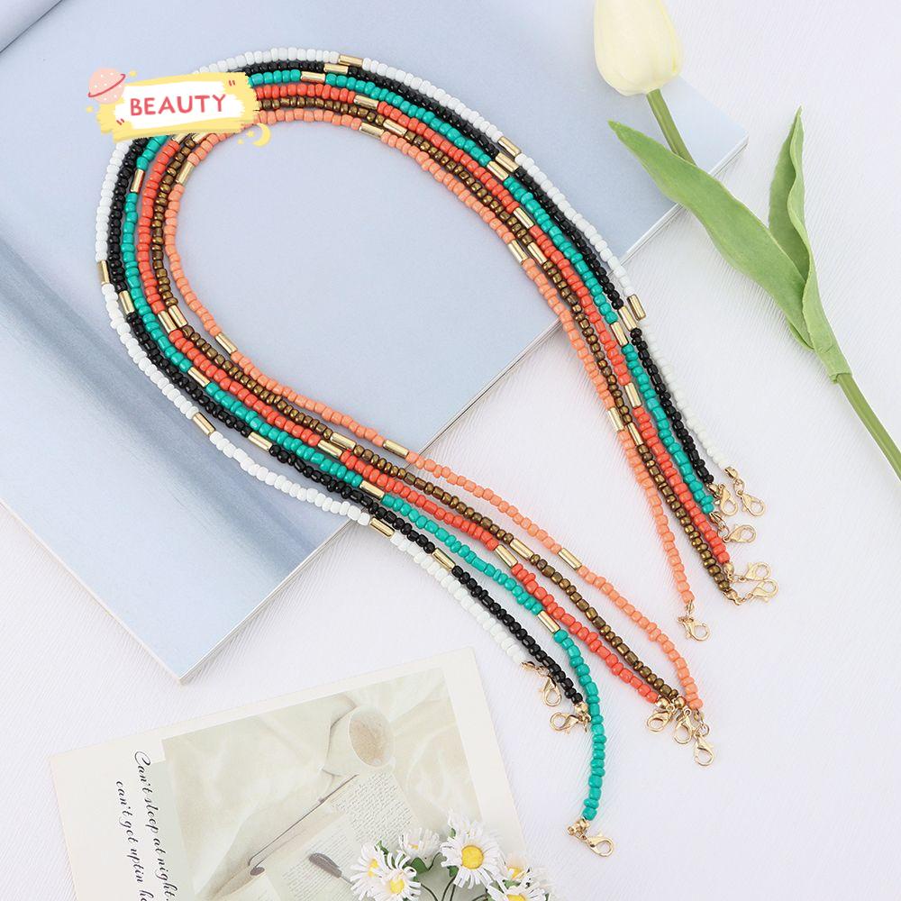 Dây Đeo Kính Chống Trượt Đính Hạt Acrylic Thời Trang