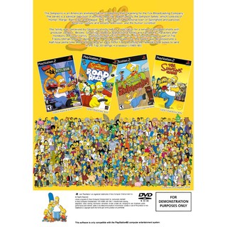 [ĐỘC QUYỀN] THE SIMPSONS COLLECTION - Đĩa game PS2