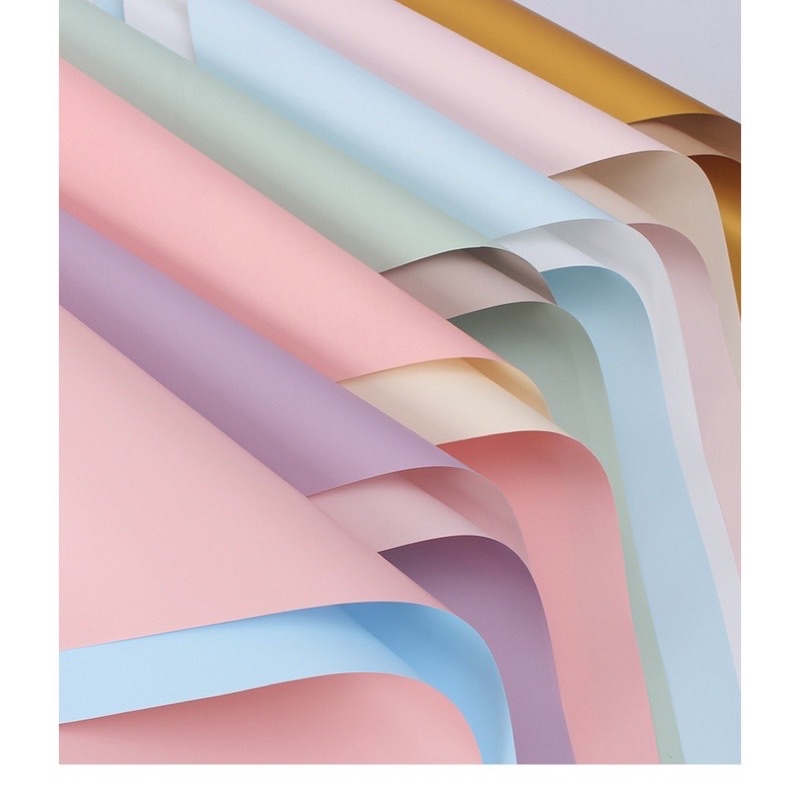 Giấy gói hoa kích thước 58*58cm mix 2 màu
