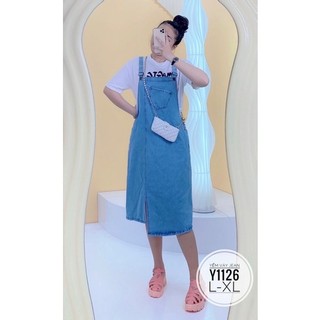 BIGSIZE Yếm váy jean Y1126