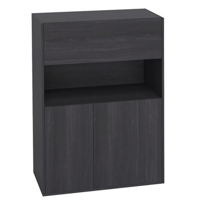 NOVO, Tủ trưng bày đồ dùng 2 cánh kèm ngăn kéo DRA_208, 92x45x124cm, sản xuất bởi Scandi Hom