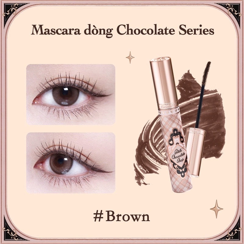 Mascara chuốt mi Flower Knows Chocolate Series