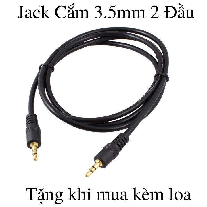 Dây AUX 3.5 2 Đầu Tặng Kèm Khi Mua Loa Tại Shop