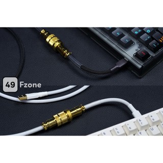 Dây cáp custom cho bàn phím cơ 49fzone custom cable usb - luxury classic .ver