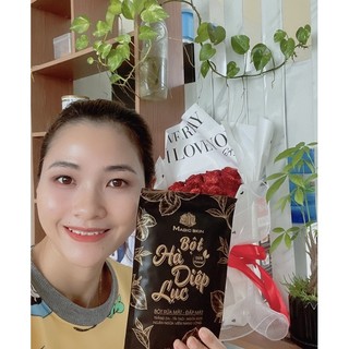 SALE Bột Hà Diệp Lục dưỡng Da mờ thâm nám, sạch mụn Magic skin