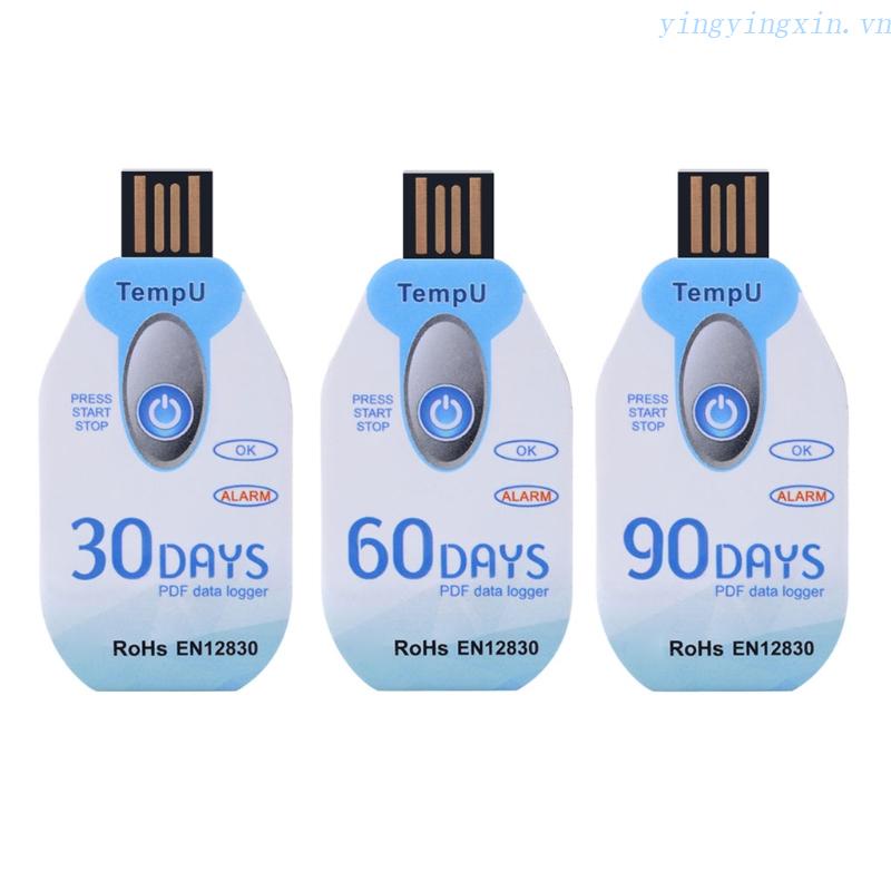 Máy Ghi Âm Báo Động Độ Ẩm & Nhiệt Độ Dữ Liệu USB Đơn PDF