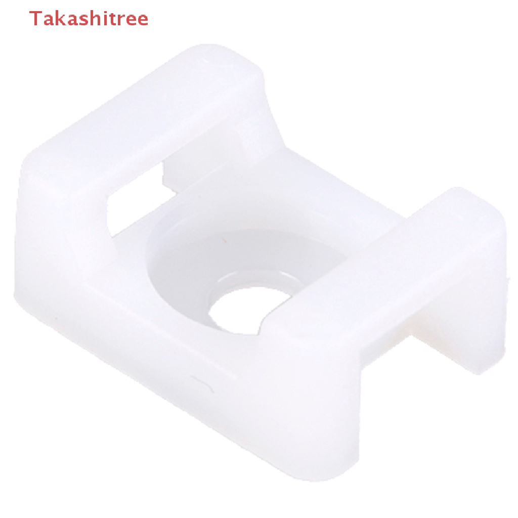 Set 100 Ốc Vít Cố Định Dây Cáp Bằng Nhựa Chuyên Dụng Giá Đỡ