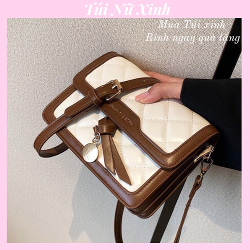 Túi xách nữ dáng xinh túi nữ đeo chéo giá rẻ thiết kế đẹp phong cách thời trang trẻ trung cá tính TDC171