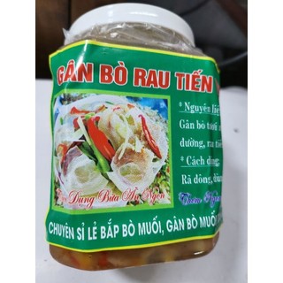 Vó bò ngâm rau tiến vua 1kg/hộp ❤️ hà nội ship hỏa tốc❤️gân bò rau tiến vua. được muối bằng nước mắm, gừng, tỏi