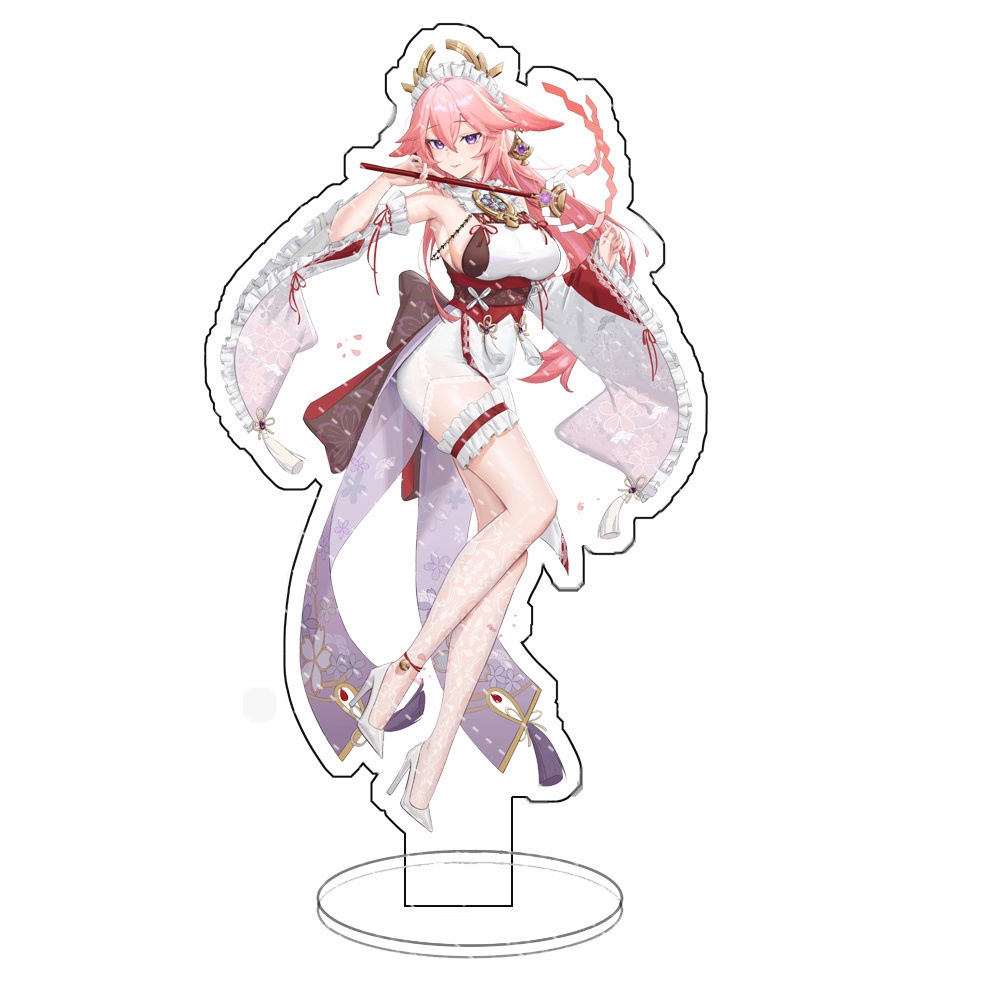 Mới Giá Đỡ Đồ trang trí Nhân Vật Anime Noelle Wander Xiao Trang Trí Nhà Cửa