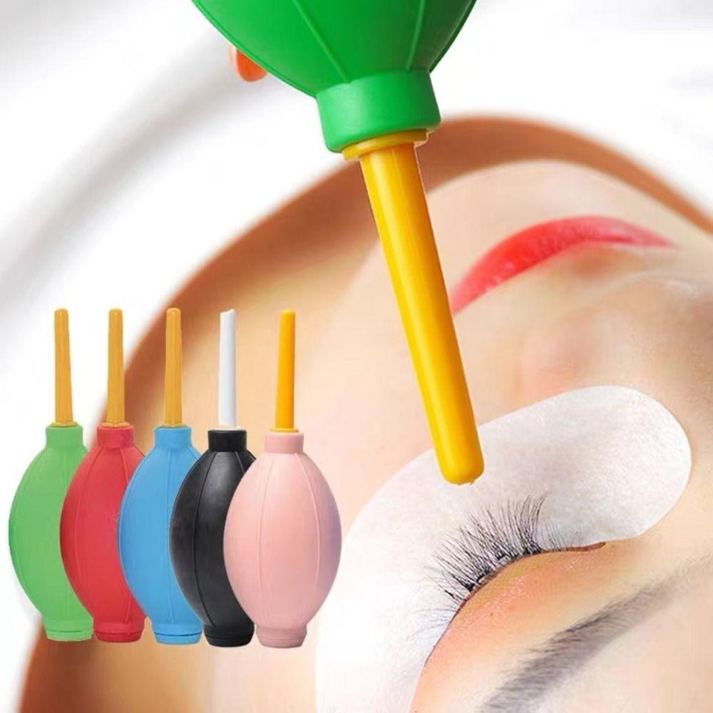 OCEANMAP 1 Dụng Cụ Thổi Bong Bóng Mini Nhiều Màu Sắc Dùng Để Thổi Khô Keo Dán Mi Giả