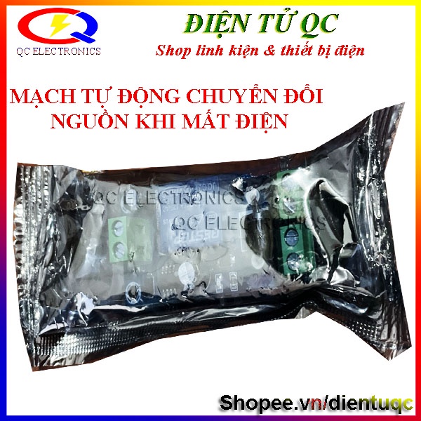 Mạch tự động chuyển nguồn dự phòng  khi mất điện 5-48V