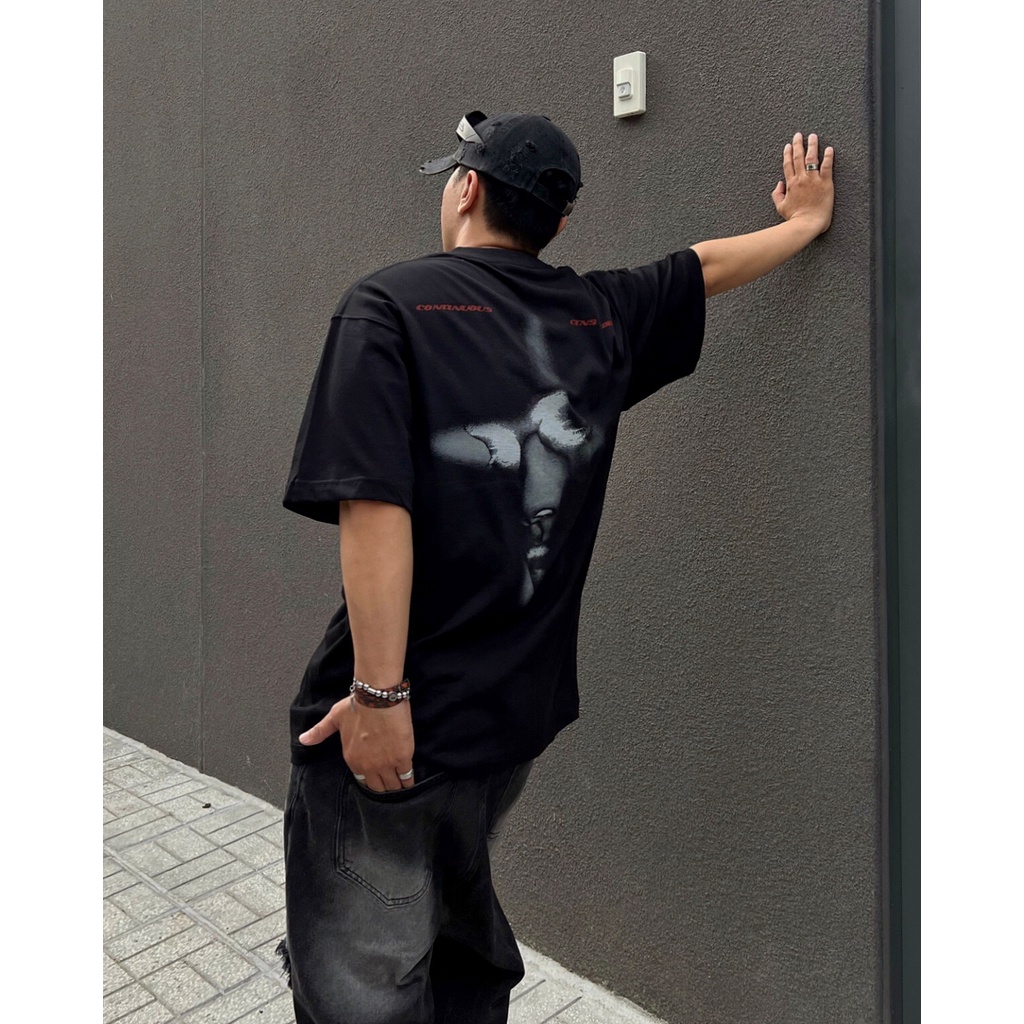 Áo thun Continuous - CTNS - BAD LOVE/ Black