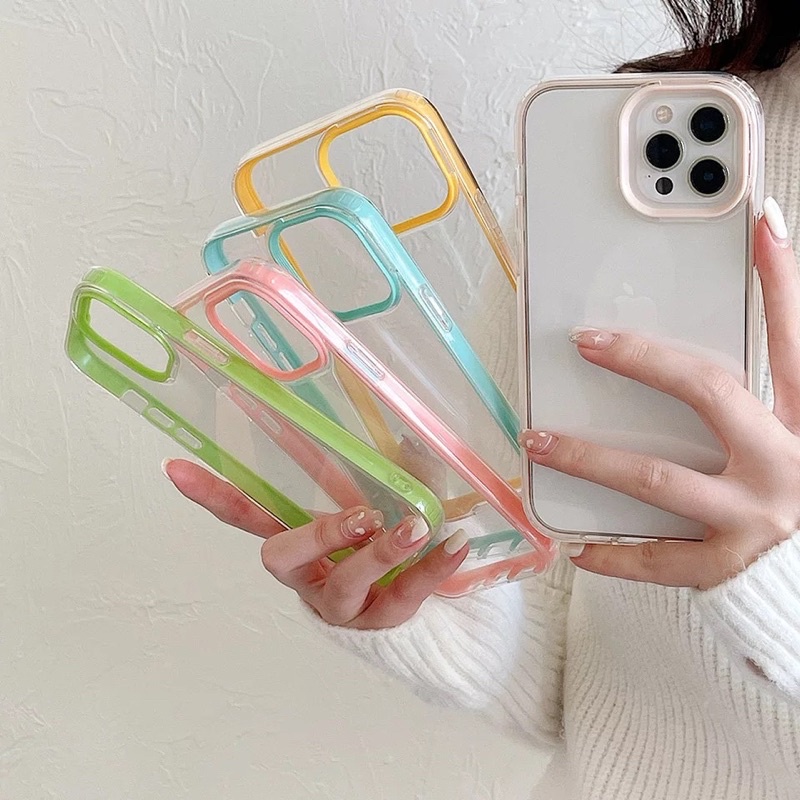 [Clover 2020] Ốp lưng iPhone 14 Pro Max, 14 Plus hai lớp nhựa (dẻo ngoài + cứng trong)