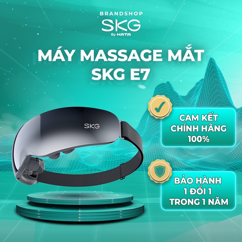 Máy Massage Mắt SKG E7 giúp thư giản mắt,giảm căng thẳng,khô mắt,mỏi mắt.