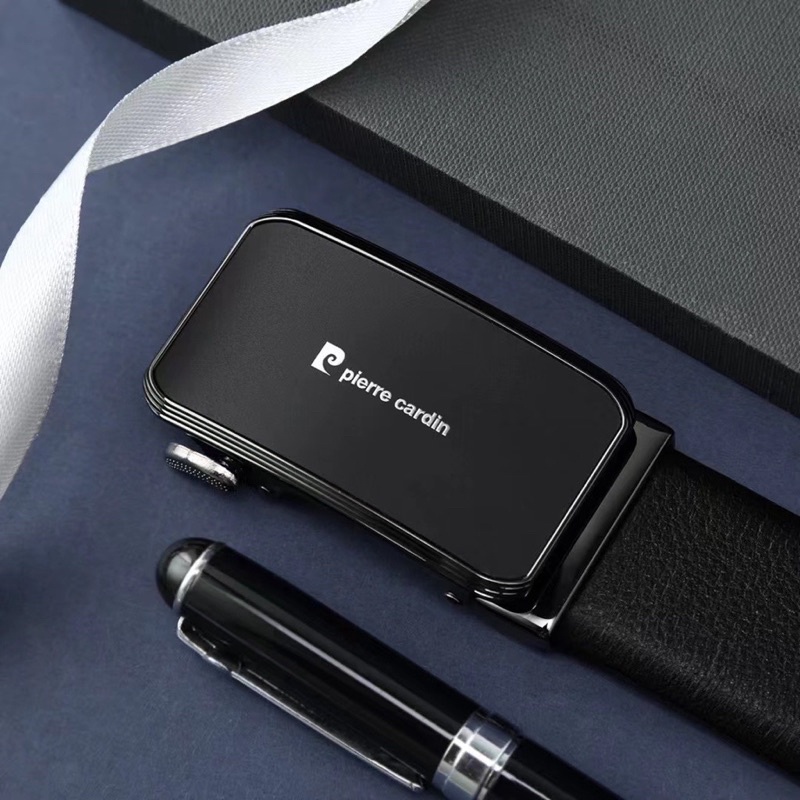 Thắt lưng pierre cardin mặt nhám dây da bò cao cấp 21k