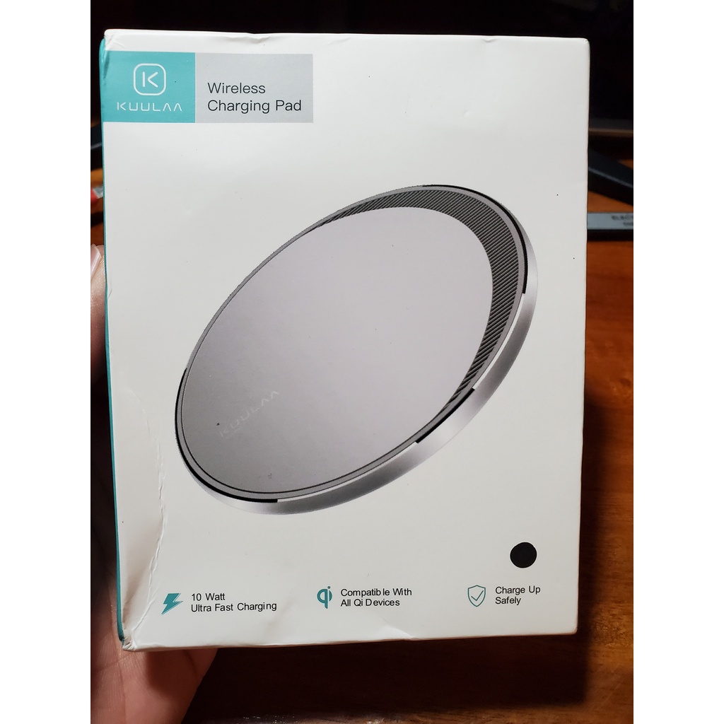 Sạc không dây Kuulaa 10W hỗ trợ Samsung, Iphone, Đồng hồ thông minh