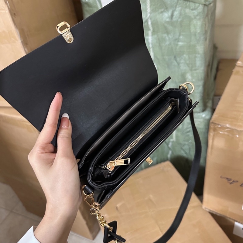 Túi Đeo chéo đeo vai khoá dải Size 23 cm thời trang hàn quốc ho