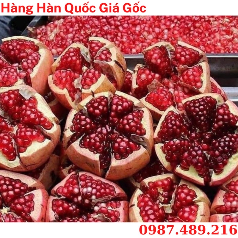 Nước Ép Lựu Đỏ Collagen 1000 Hộp 80ml * 30 gói trumsihanghanquoc Pomegranate Collagen 1000